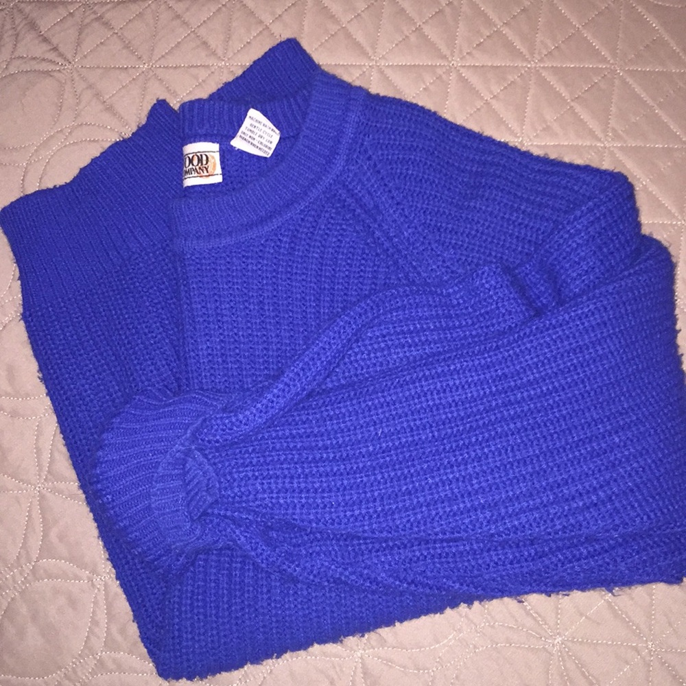 Vintage oversized knit sweater